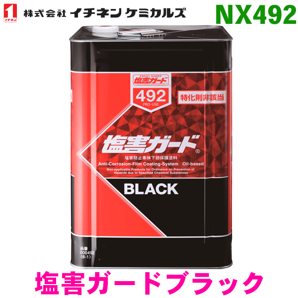 ◇◇イチネンケミカルズ 塩害ガードブラック 15kg NX492メンテナンス用品